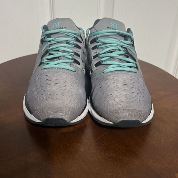 🔥 361 Degrees Women's Strata 4 Running Shoes - Sleet/Ebony - Sz 8.5 - PERFECT - Picture 3 of 12